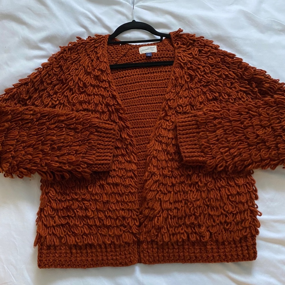 Shaggy cardigan